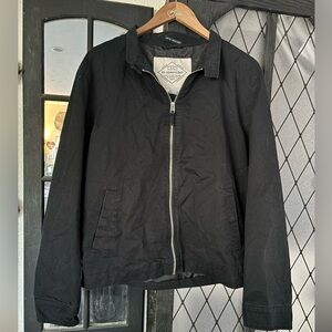 St. John's Bay Men's Black Lightweight Jacket